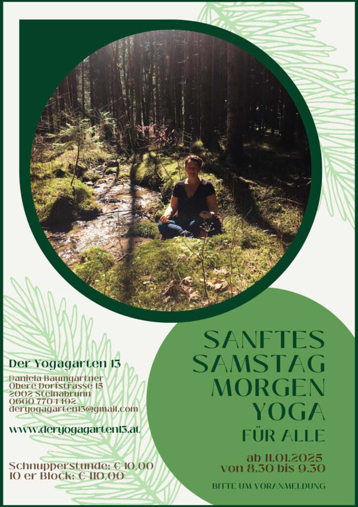 Der Yogagarten13 Steinabrunn Weinviertel Samstag Yoga